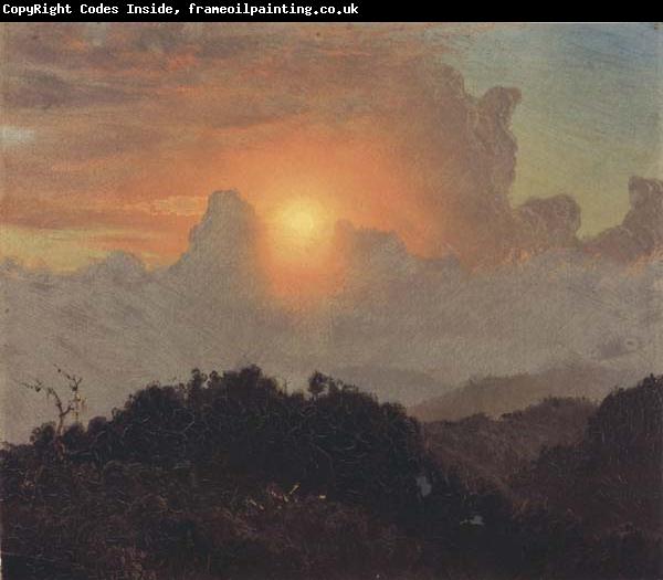 Frederic E.Church Cloudy Skies